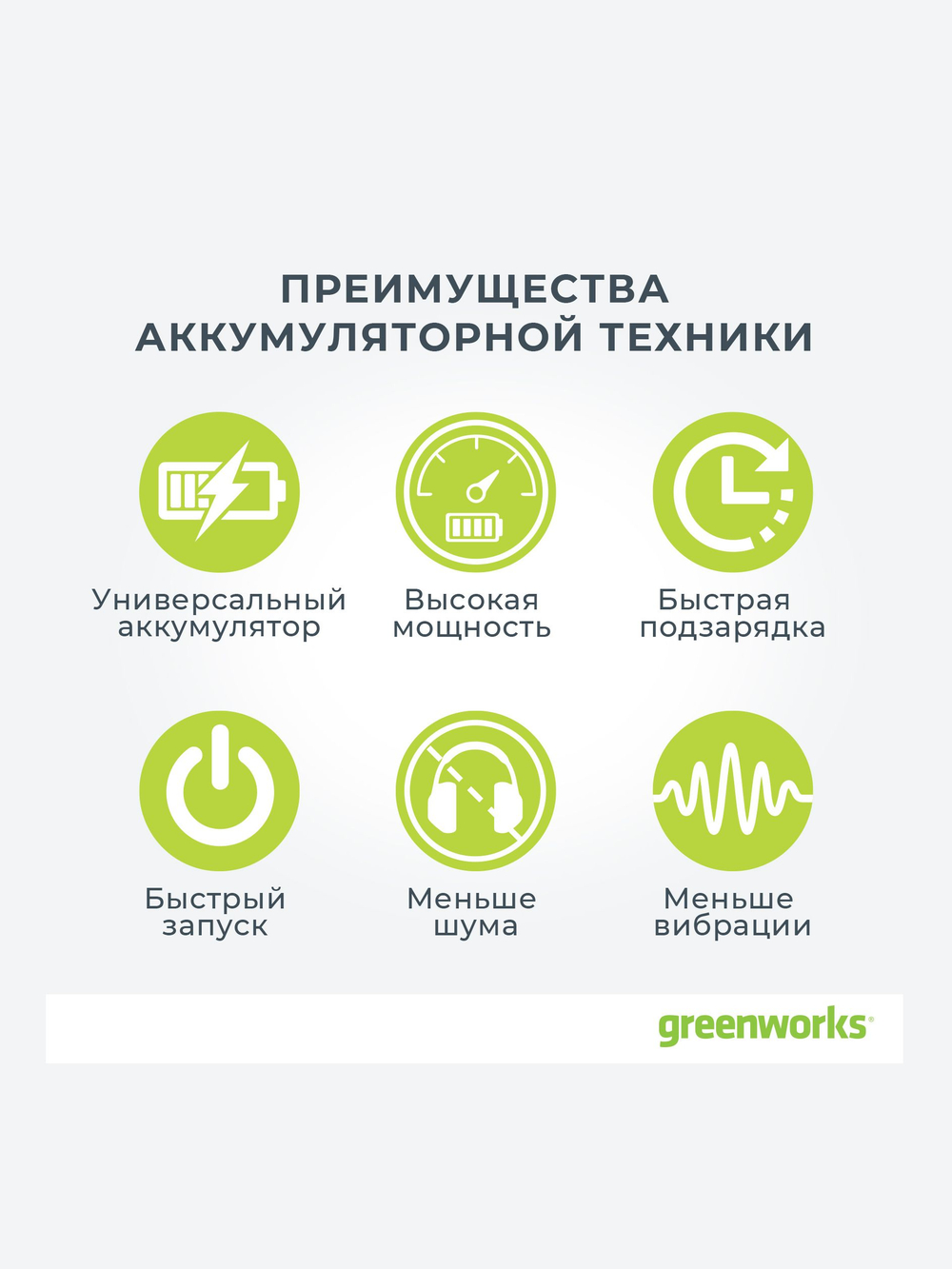 Снегоуборщик аккумуляторный GreenWorks GD60PST c АКБ 5АЧ и ЗУ , 2602907UG