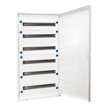 Щит встраиваемый стальной 144 модуля (6х24) метал.дверца Schrack Technik Modul 160 Compact ILC2U624--