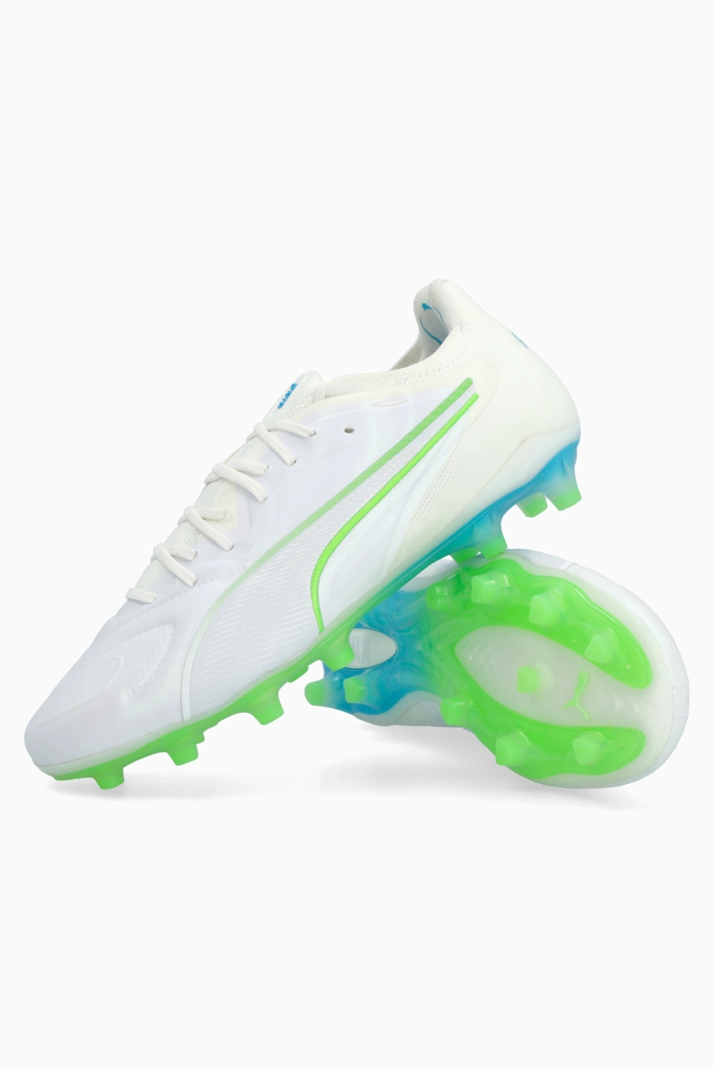 Бутсы Puma King 20 Ultimate FG/AG - белый
