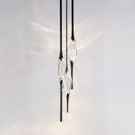 Подвесной светильник Pezzo 3 pearl black