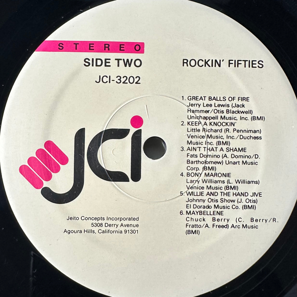 Сборник Rockin' Fifties (США 1985г.)