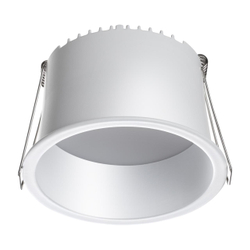 358901 SPOT NT22 536 белый Светильник встраиваемый светодиодный IP20 LED 4000К 12W 220V TRAN