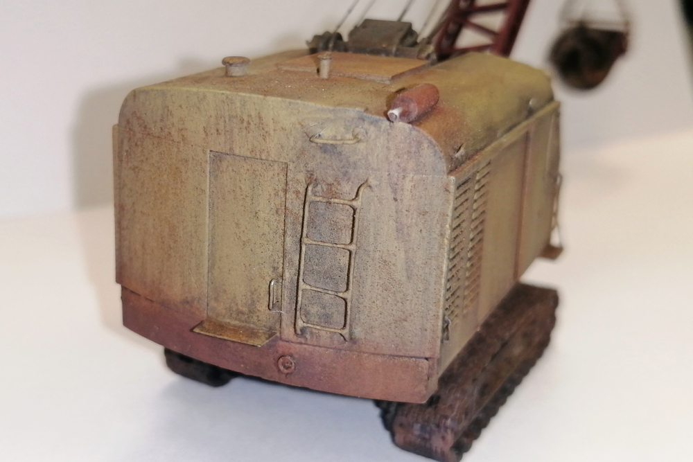 Модель 1:87 Экскаватор драглайн ЭО-4111