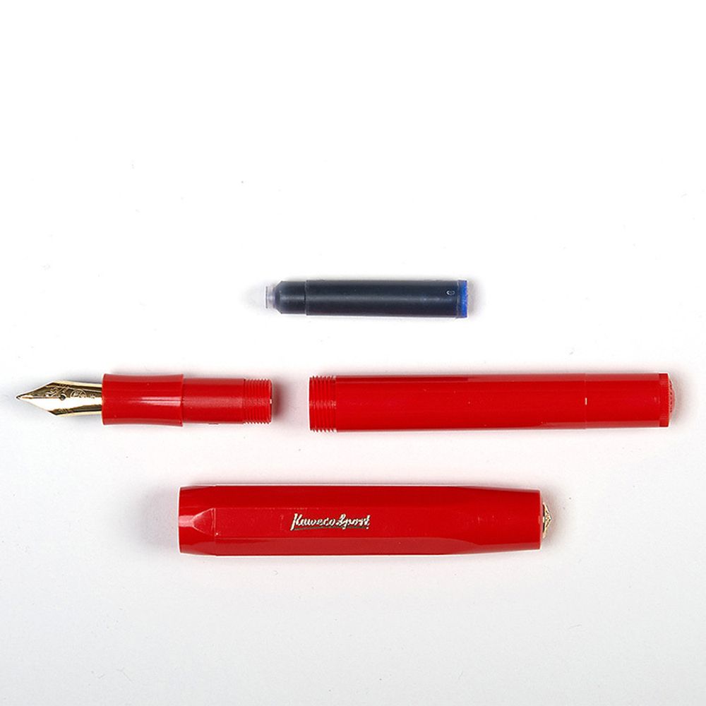 Перьевая ручка Kaweco Classic Sport M 0.9мм красная (10001147) 5