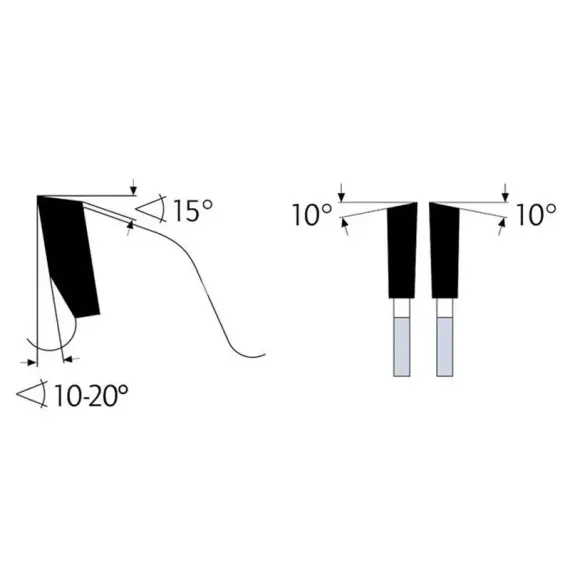 Диск пильный для ручных пил + Lamello Karnasch 100×2,6/1,6×12 мм, Z=30 WZ, арт. 11.1400.100.010