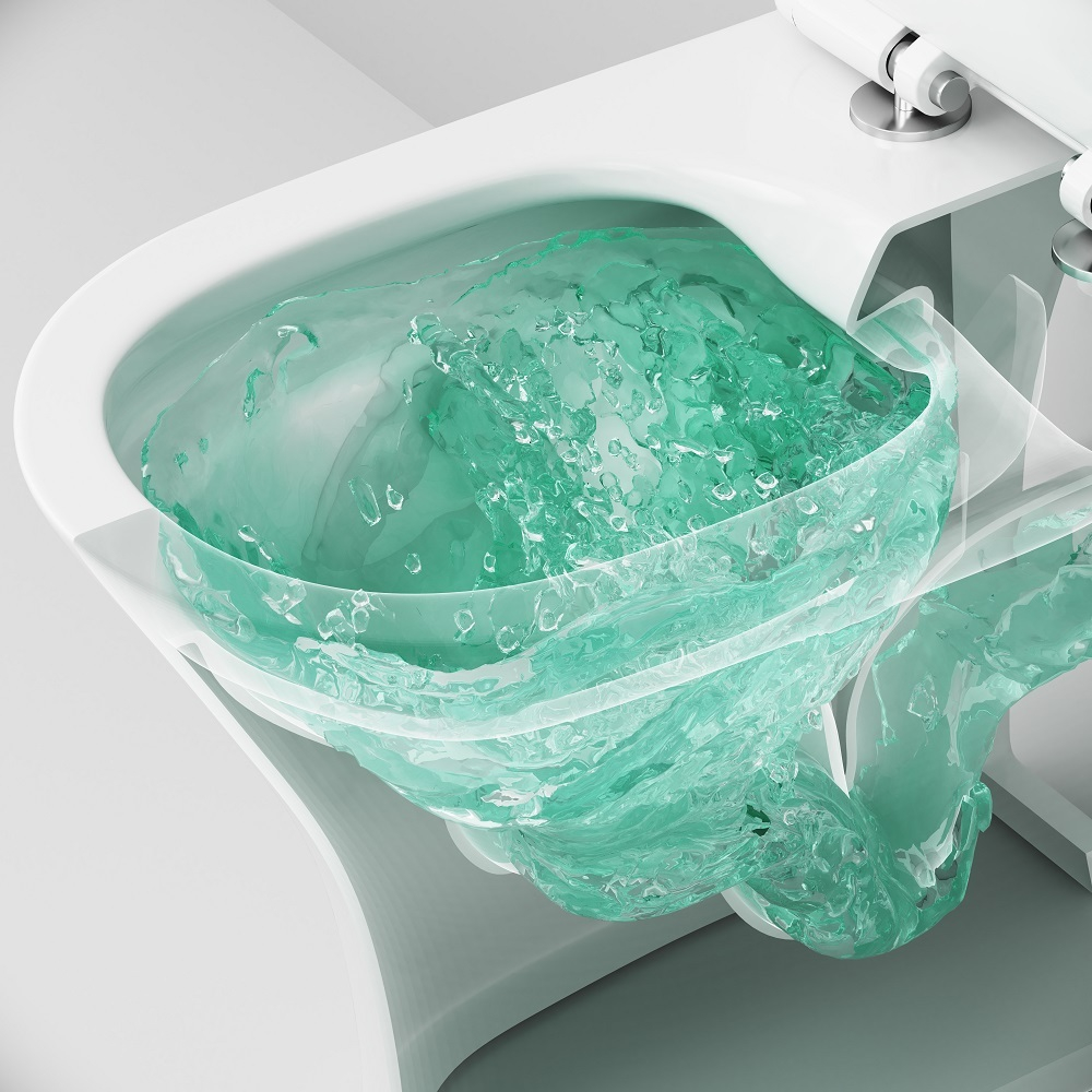Унитаз-компакт FlashClean с сиденьем микролифт AM.PM Sense C748600SC