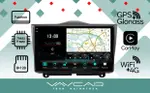 Магнитола для Lada Granta 2018+ - Vaycar VA33-1206-2K на Android 13, Быстрая, 2K QLED, CarPlay, 4G SIM-слот