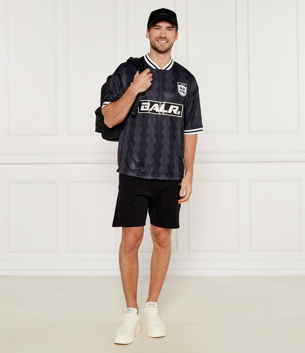Футболка The Club Box Fit Jersey BALR. - графитовый(B1112.1261)