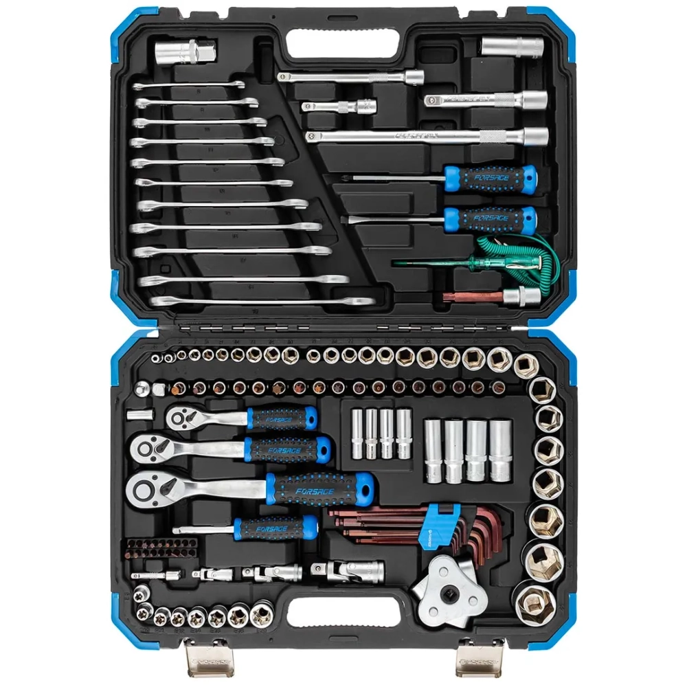 Набор инструментов 121пр. 1/4''3/8''1/2''6гр Forsage LIGHT F LIGHT-41212-5