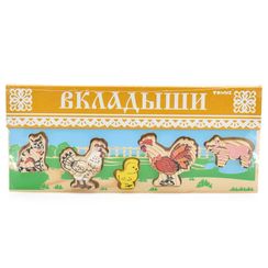 Доска-Вкладыш "Домашние Животные" двор