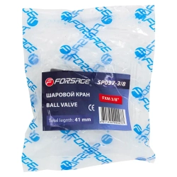 Кран воздушный шаровый 3/8'' Forsage F-SP037-3/8