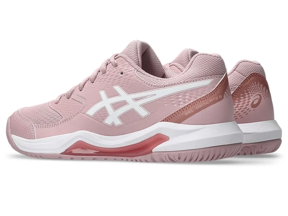 Женские теннисные кроссовки Asics Gel-Dedicate 8 - morganite/white