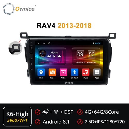 Установочный комплект для TOYOTA RAV4 2013-2018  KUBERG OL-9607