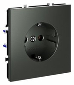 Розетка с заземлением, без рамки Voltum S70 VLS040106