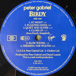 Виниловая пластинка Peter Gabriel - Birdy LP