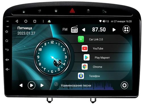 Магнитола для Peugeot 408 2012-2022 - Vaycar VA59-0084 на Android 13, Быстрая, 4G SIM-слот