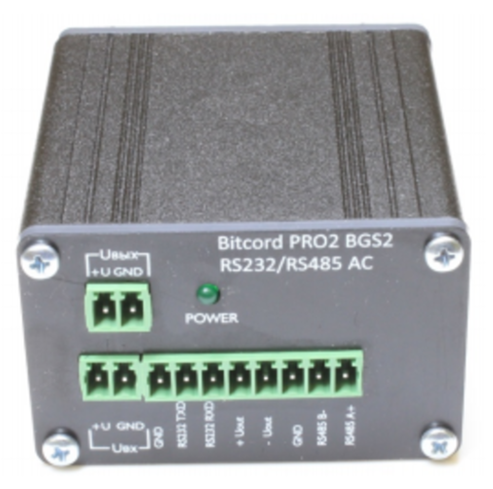 BITCORD PRO2 BGS2 RS232/RS485 AC KIT, GSM/GPRS МОДЕМ (Снят с производства)