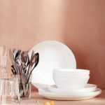 Тарелка IKEA OFTAST (ОФТАСТ), Белый, 19 см