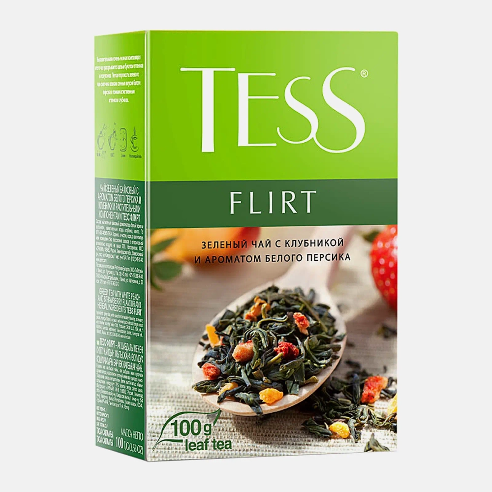 Чай зеленый Tess Flirt 100г