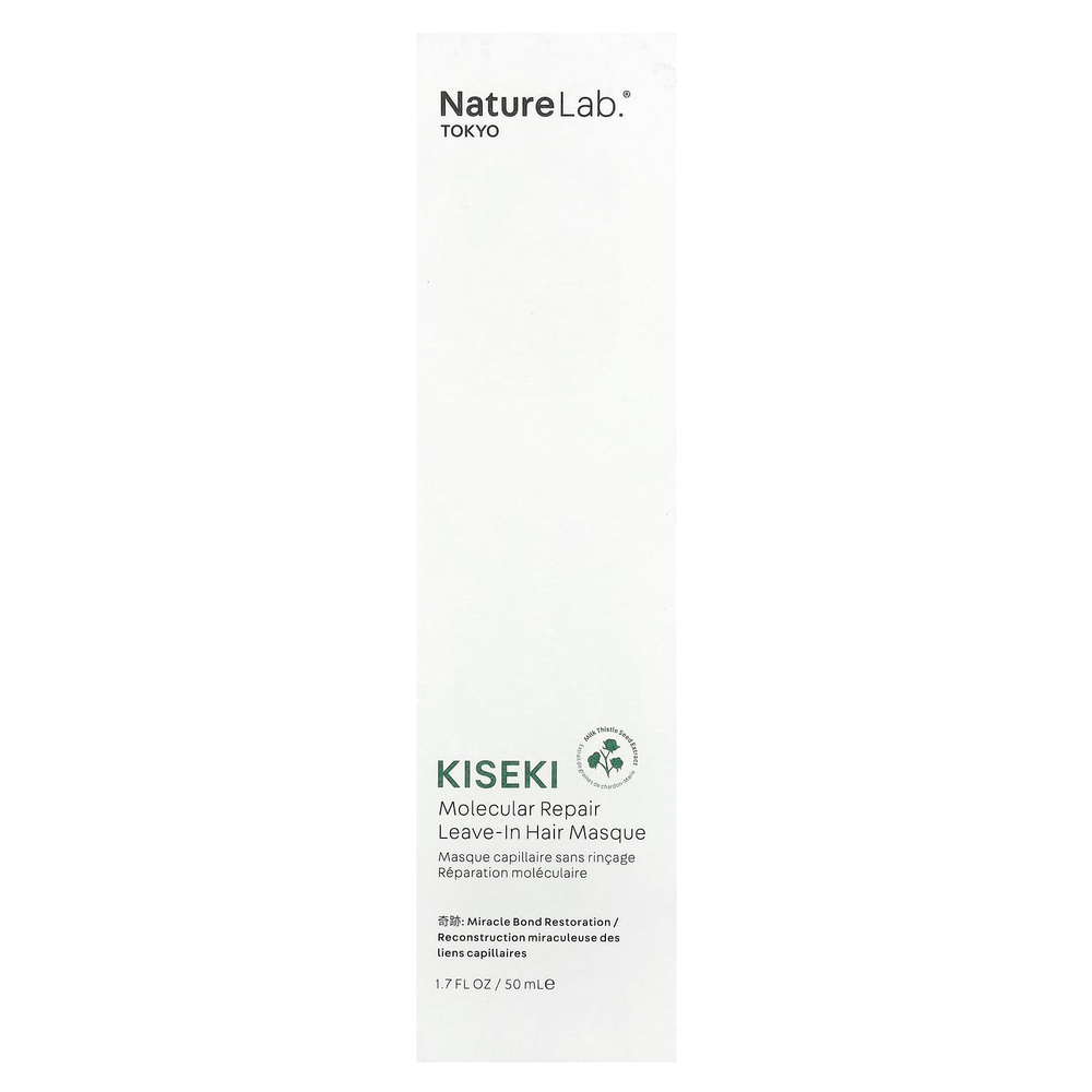 NatureLab Tokyo, Kiseki, несмываемая маска для молекулярного восстановления, 50 мл (1,7 жидк. Унции)