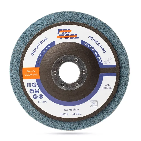 Круг доводочный Fix-Tool 6C Medium 125x13x22 мм