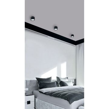 Накладной точечный светильник GX53 A5552PL-1BK чёрный Fang Arte lamp