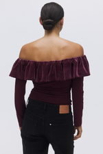 Боди с открытыми плечами - H&M