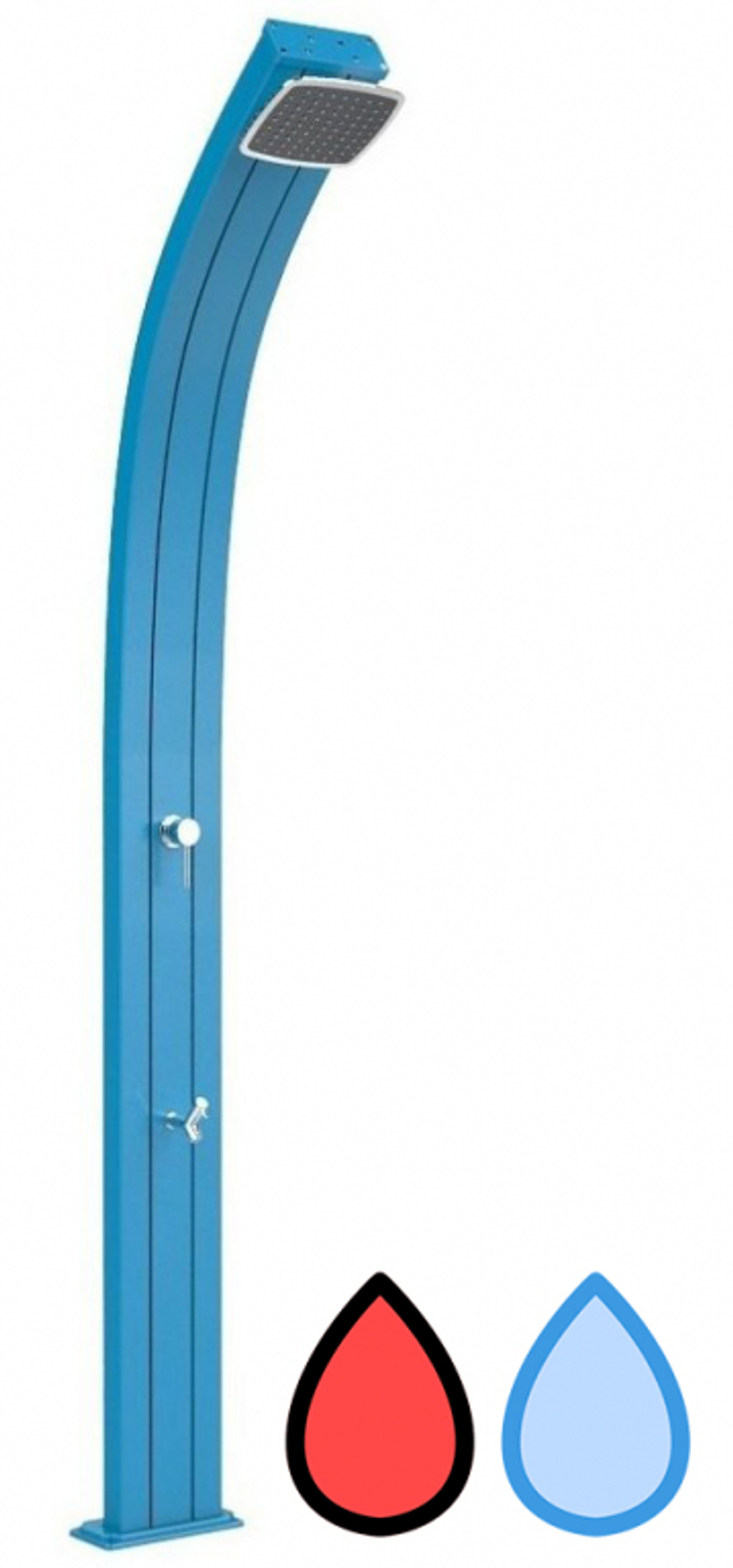 Душ уличный Arkema Spring A 125, голубой