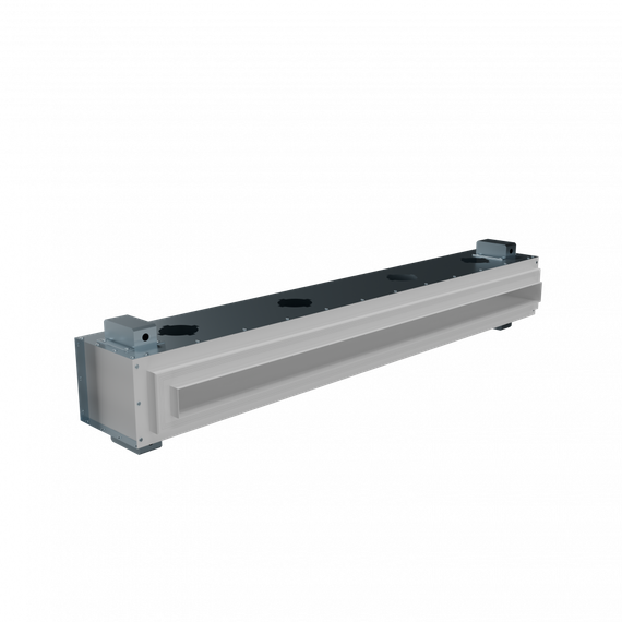 Flexag SH-1-1000-25-W щелевой диффузор с КСД под гипсокартон, белый