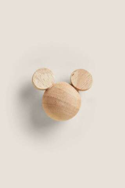 ZARA HOME МЕБЕЛЬНАЯ РУЧКА МИККИ МАУС ДЛЯ ДЕТЕЙ © DISNEY (НАБОР ИЗ 2 ШТ.) СВЕТЛО-БЕЖЕВЫЙ