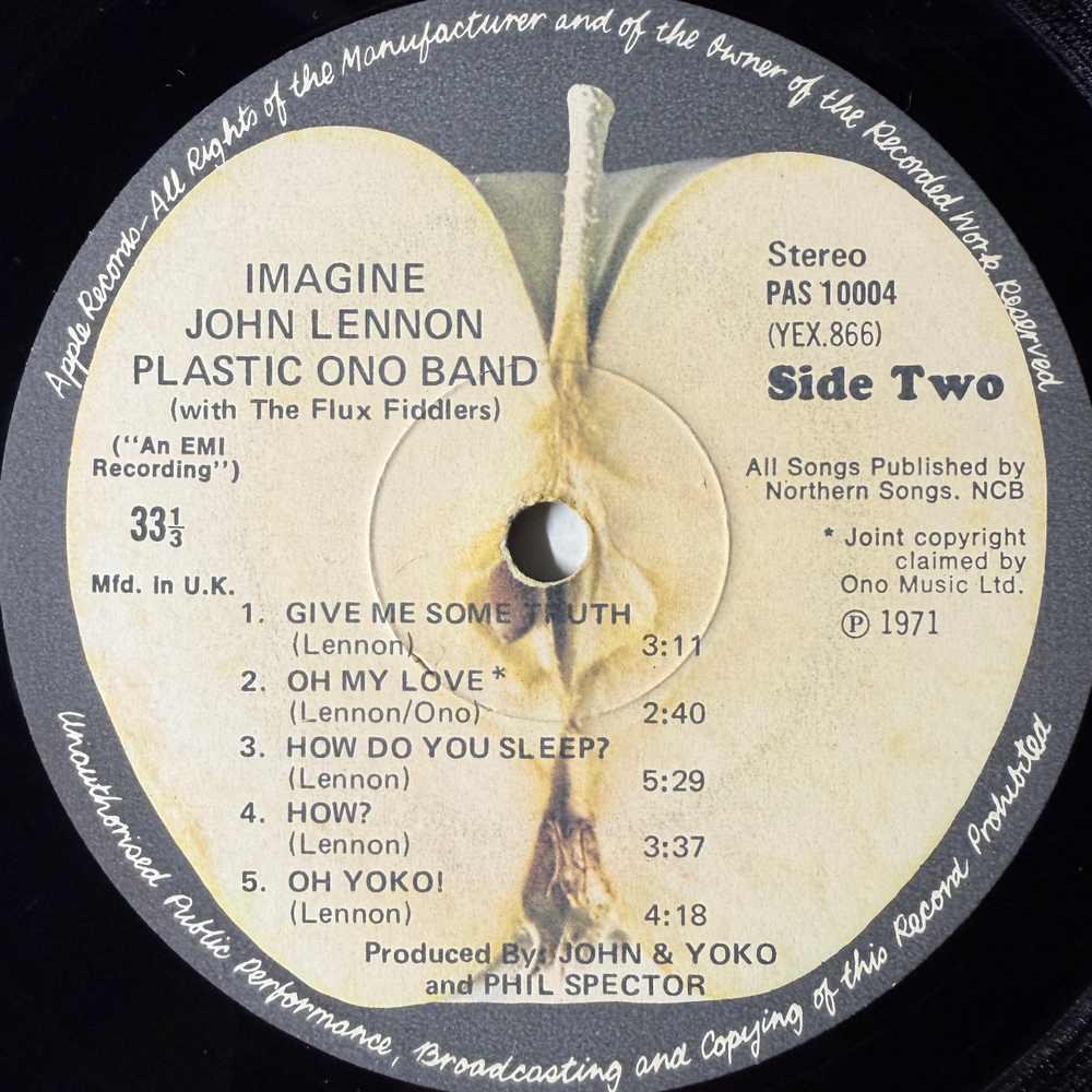 John Lennon - Imagine (Англия 1971г.)