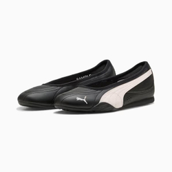 PUMA Кроссовки-балетки Catch, черный/розовый