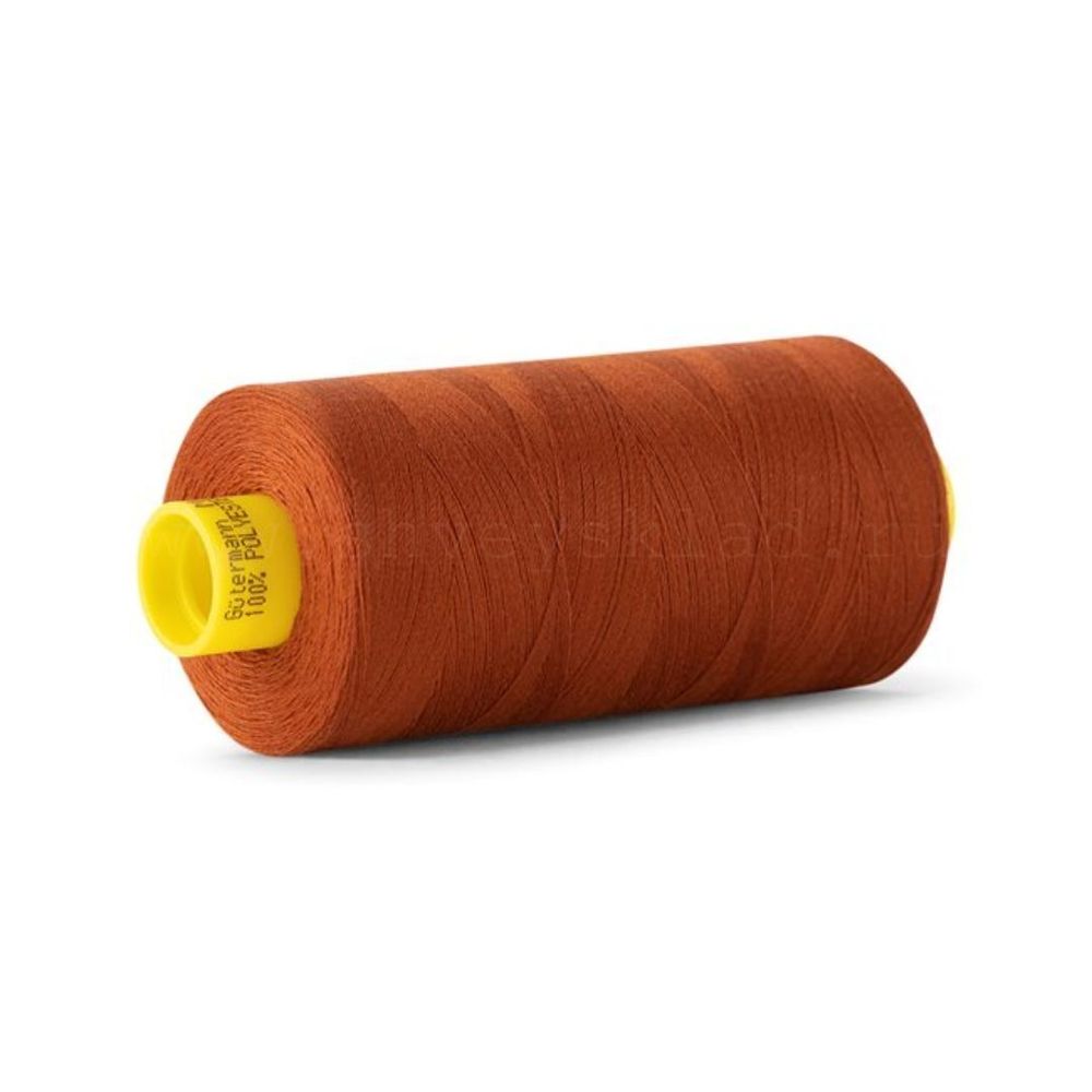 Нитка Gutermann Mara 120 (1000 метров), 1 кат., универсальная | 934 коричнево-терракотовый