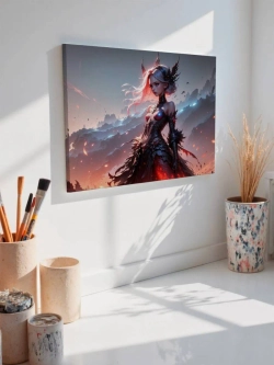 Картина на стену 40 X 50 Девушка аниме