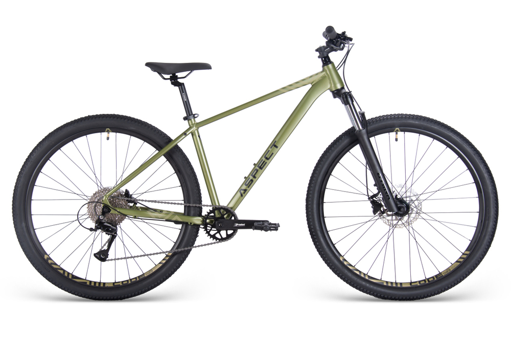 Велосипед Aspect NICKEL PRO 29 (2025) (L (20"), Зеленый)