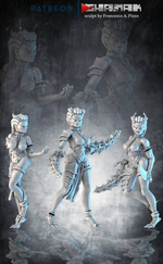 Chaos Daemonettes Демонетки Слаанеш миниатюра для dnd, днд, pathfinder, фентези, Настольная игра, НРИ, Варгейм, РПГ