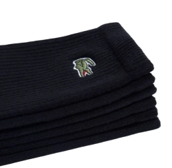 Теннисные носки Lacoste Long Ribbed 3P - black