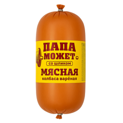 Колбаса Мясная со шпиком Папа Может вес (4948)