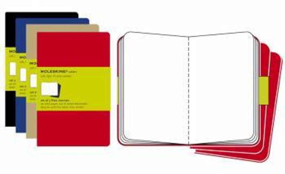 QP423 Блокнот Moleskine CAHIER JOURNAL XLarge 190х250мм