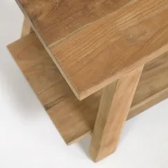 Подставка для ног Safara из переработанного тика 50 x 32 см