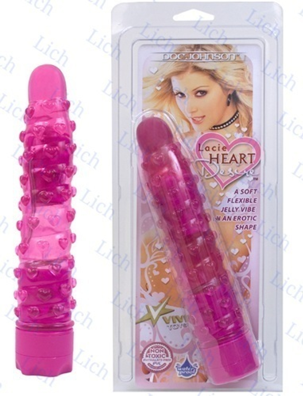 Розовый вибратор LACIE DESIRE
