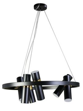 Подвесной потолочный светильник 12*GU10 ZRS.1828.60 черный Tweeny Zortes