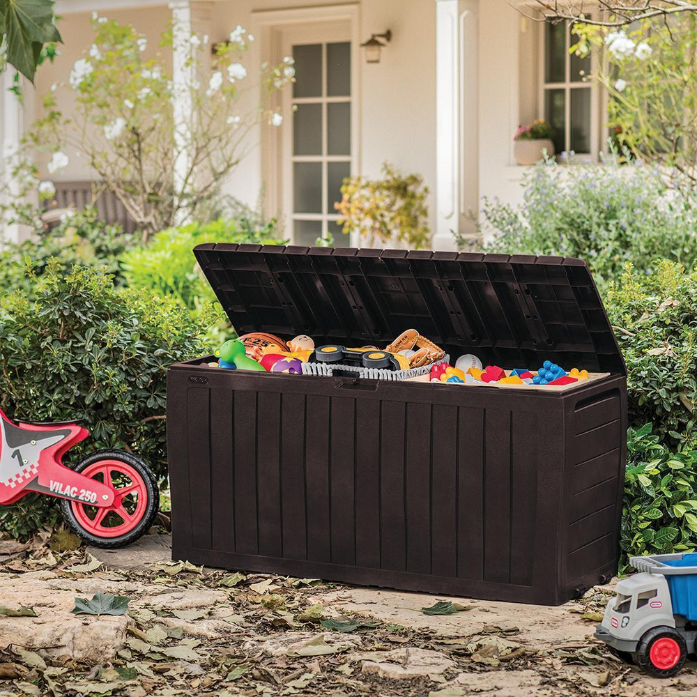 Пластиковый сундук Keter Marvel Plus 270 л brown
