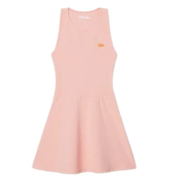 Теннисное платье Lacoste Ultra Dry Sport - rose/orange