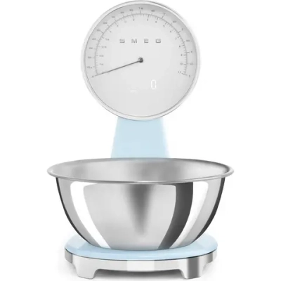Весы кухонные Smeg KSF01PBWW пастельный голубой