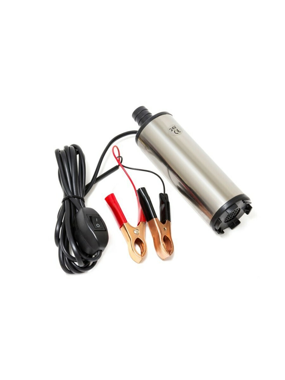 Насос для перекачки топлива (24V, 60W, 30л/мин, ?51мм,? выходного отв. 19мм) RockForce##Rock FORCE RF-ST33-14