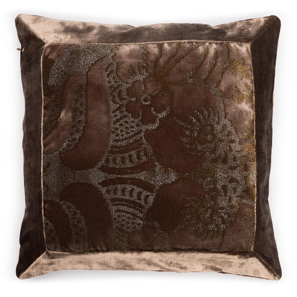 Подушка декоративная Art&Decor на молнии Empire Design 40x40 Коричневый