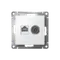 Розетка мультимедийная двойная ТВ + компьютерная RJ45 Cat 5e Systeme Electric AtlasDesign Белый ATN000189