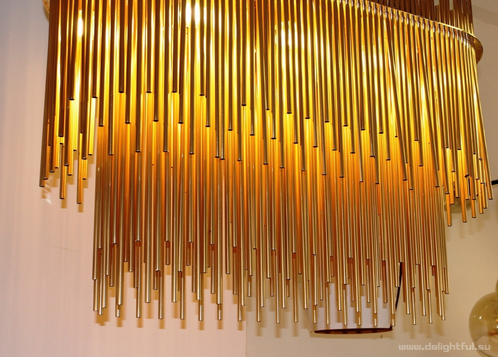 люстра VISTOSI  Diadema ( 60 cm +gold + oval )