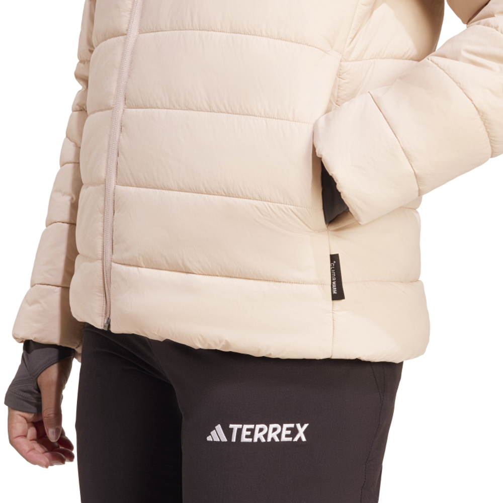 Женская теннисная куртка Adidas Terrex Multi Essentials Insulated — wonder taupe